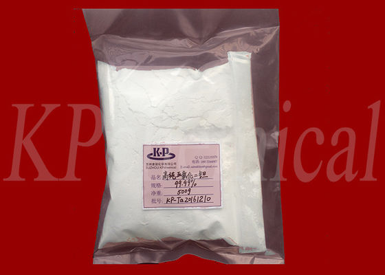 Special Optical Glass Amphoteric Metal Oxides , Tantalum Pentoxide Ta2O5 CAS 1314-61-0