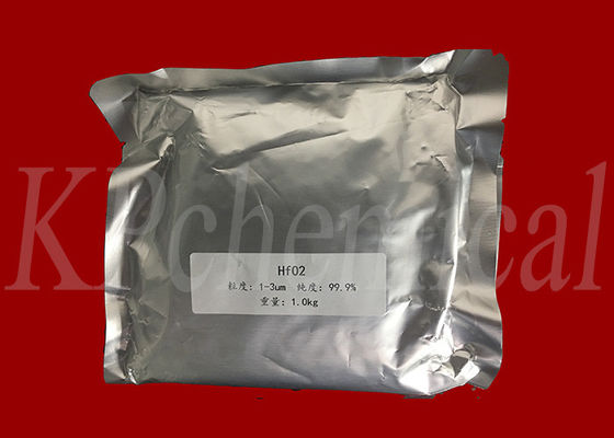 CAS 12055-23-1 Hafnium Oxide HfO2 For Hafnium Metal And Coating Materials