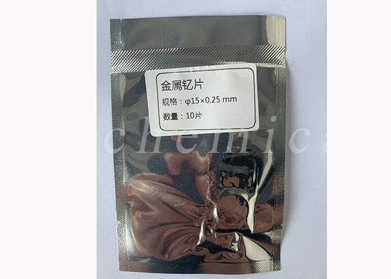 Yttrium Metal Y CAS 7440-65-5 For Cladding Material Of Nuclear Fuel