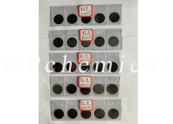 Yttrium Metal Y CAS 7440-65-5 For Cladding Material Of Nuclear Fuel